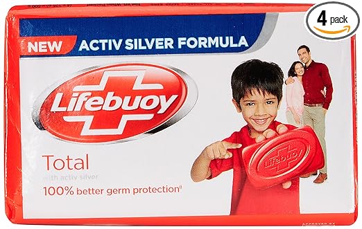 Lifebuoy Total Soap 4x125g